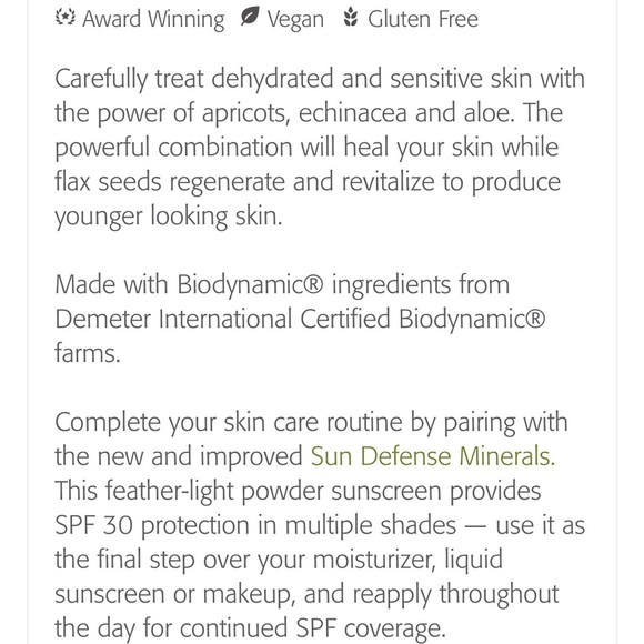 Eminence Apricot Calendula Nourishing Cream - Picture 3 of 4